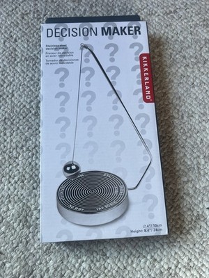 Kikkerland Desktop Decision Maker Desk Office Toy - NEW - 