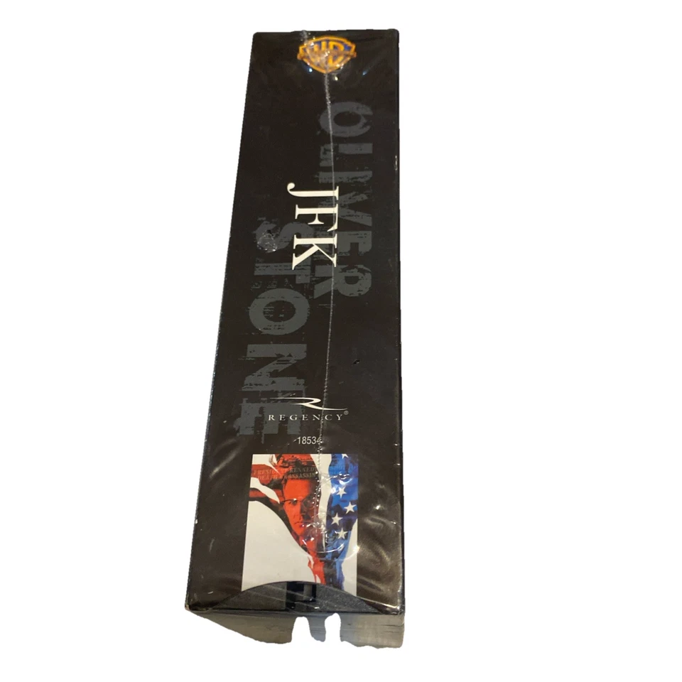 JFK Oliver Stone VHS Kevin Costner Special Edition Directors Cut Rated R Sealed Foto 3 de 4