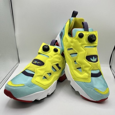 Adidas Reebok Collaboration ZX Fury Shoes Sneaker Yellow