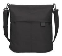 zwei Mademoiselle.Tex MTX12 Half-Moon Bag UmhäNgetasche Tasche Black Neu
