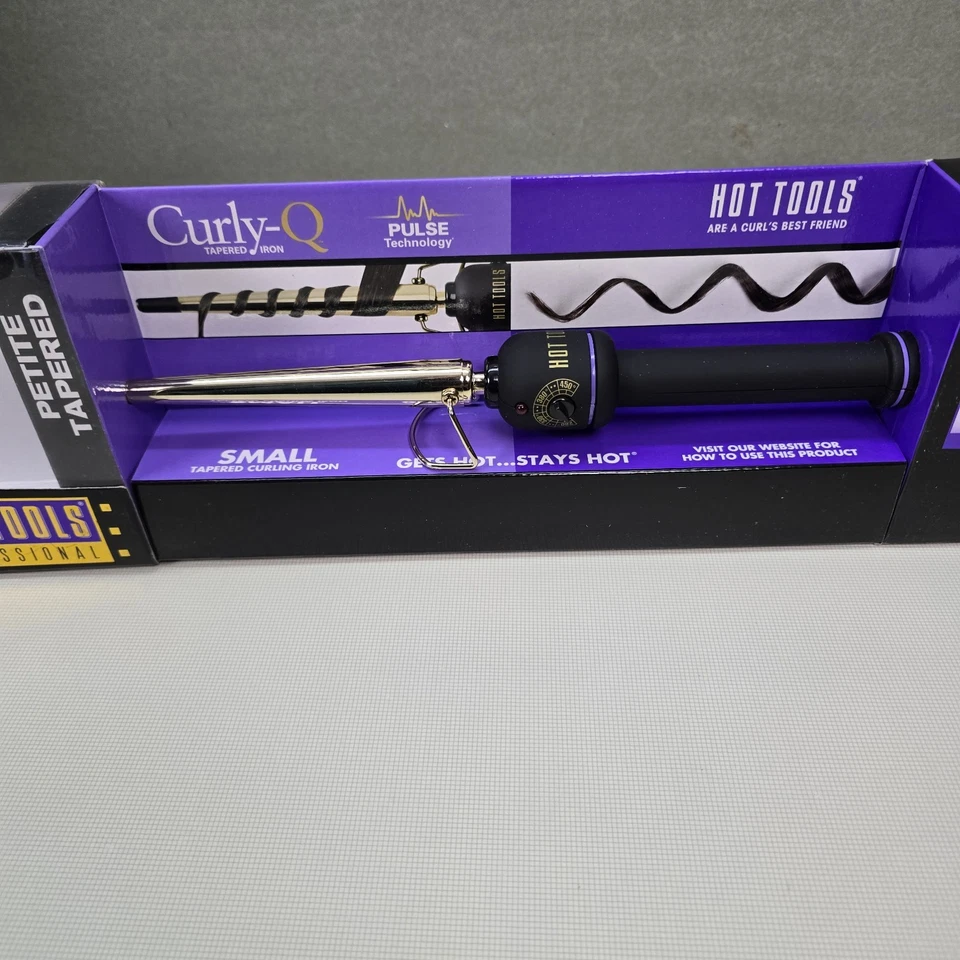 Modelador de cabelo cônico Hot Tools Curly-Q HTG1850 NOVO EM FOLHA - Imagem 3 de 4