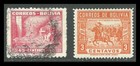 BOLIVIA 1940-41 LOT OF 2 STAMPS USED / MH