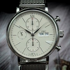 2016 IWC Schaffhausen Portofino Chronograph 42mm Ref IW391005 Box&Papers