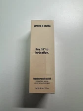 NEW Sealed Grace & Stella Say 'Hi' to Hydration! Hyaluronic Acid Serum 1.7 oz