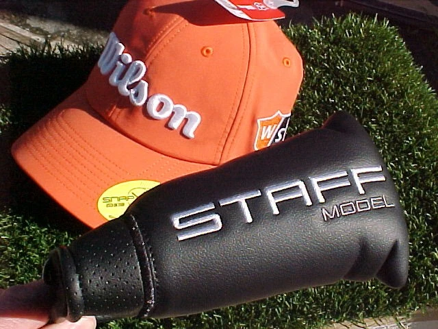 BRAND NEW Left Hand LH Wilson Staff 8802 Putter 35" Golf Club w Cover & FREE CAP - Image 4 of 4