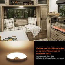 Barre LED 12V DoRight - 4 Pezzi, 12W, 6000K Bianco Freddo, Per Camper E Barche - Foto 6