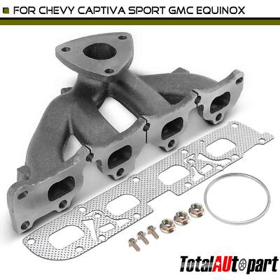 Exhaust Manifold W/ Gasket Kit For Chevrolet Equinox Captiva Sport GMC Terrain - Foto 9