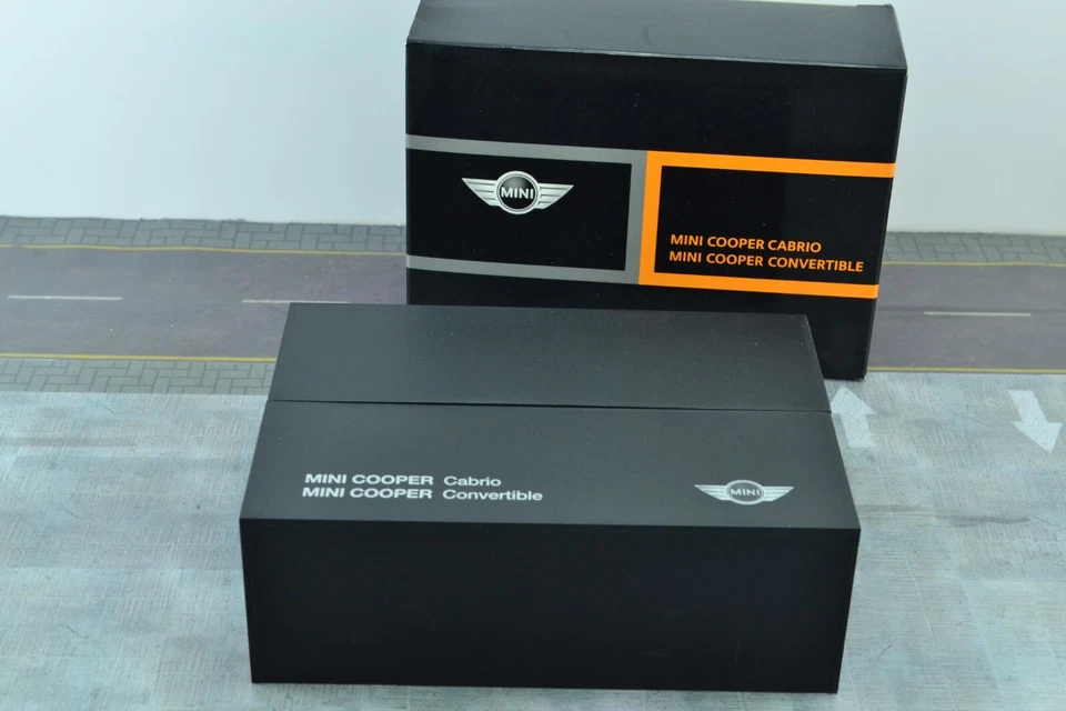 Coche Convertible Minichamps Mini Cooper Azul en Caja Plegable Escala 1/43 Foto 4 de 4