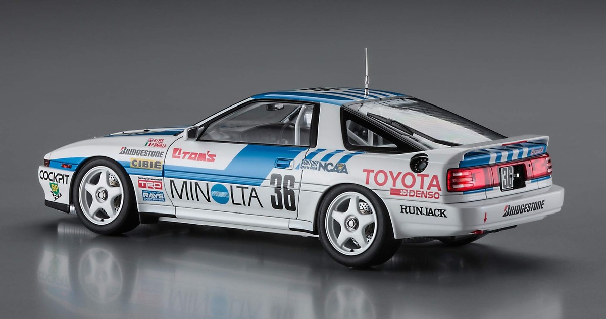 Hasegawa 1/24 MINOLTA SUPRA TURBO A70 1988 INTER TEC Model kit