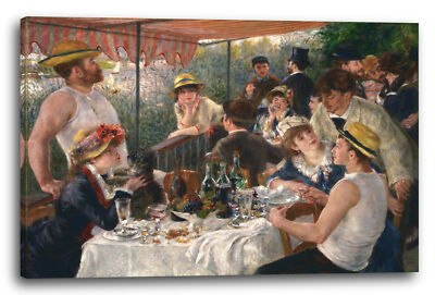 Kunstdruck Pierre-Auguste Renoir - Die Mahlzeit der Ruderer