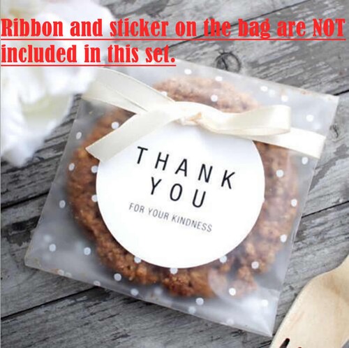 50Pcs Cute Cello Cellophane Kids Wedding Favour Sweet Biscuit Party Gift Bags - Picture 18 of 70