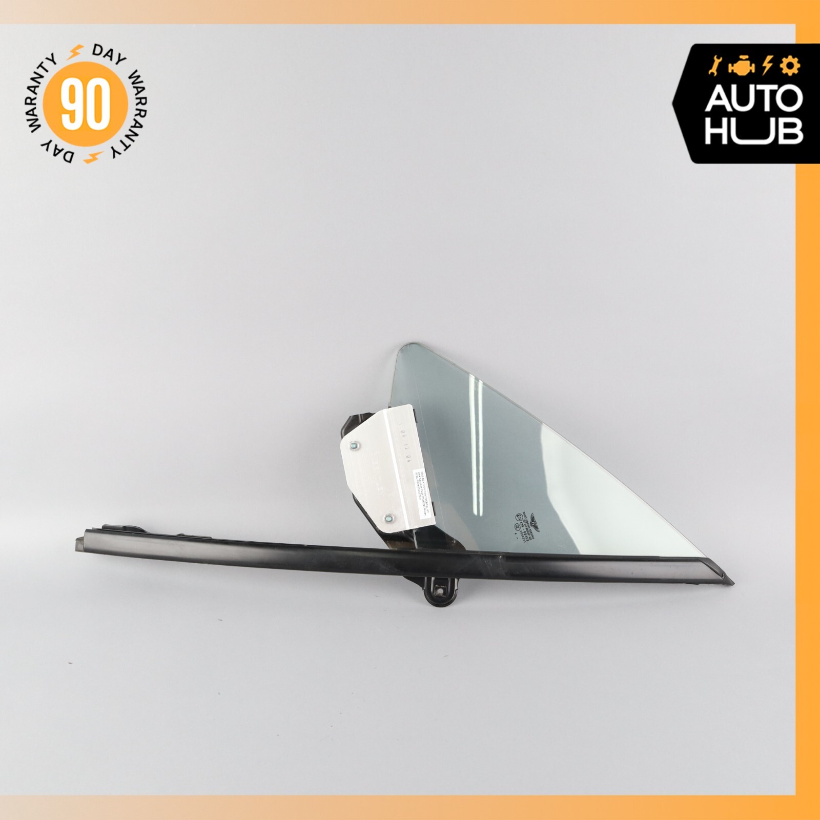 03-10 Bentley Continental GT Front Left Side Door Vent Window Glass OEM 53k