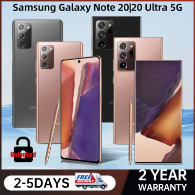   Sealed & New Samsung Galaxy Note 20/20 Ultra 5G 128G Factory Unlocke GSM +CDMA