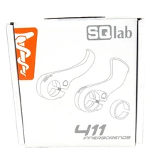SQlab Unisex - Adult 411 Innerbarends 2.0 Indoor Bicycle Bar Ends - Black, On...