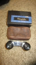 Vintage Airguide sport and opera glass Binoculars 44A Original box + case USA