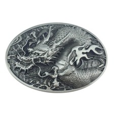 Oriental Dragon Belt Buckle Western Cowboy Cowgirl Motorcyclist DRGN-04-S 