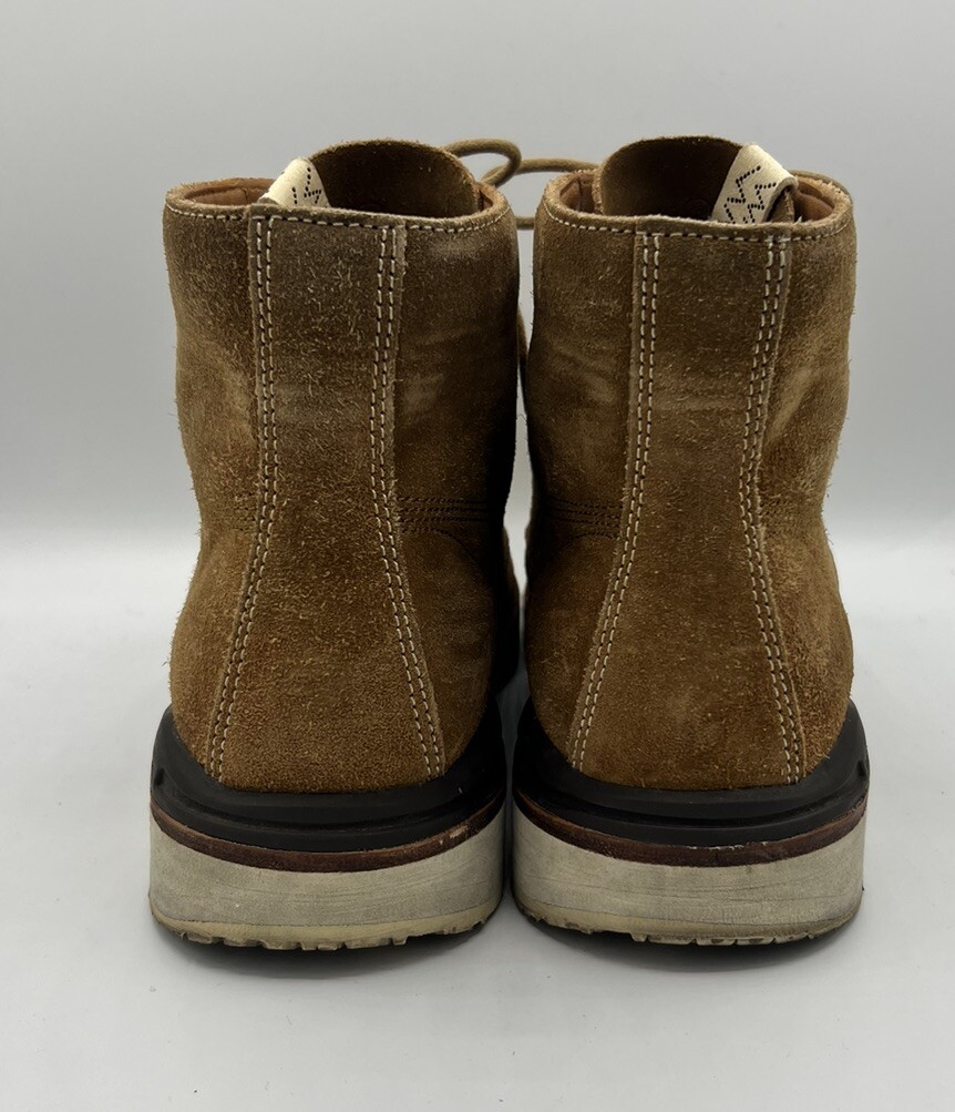 VISVIM VIRGIL BOOTS-FOLK [0119402002001] CAMEL Men's US 8 *Pre