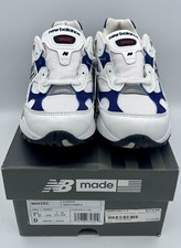 New Balance 992 Made in USA bianco navy non corrispondente taglia 7,5 6,0 [M992EC]