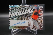 JACKSON HOLLIDAY 2022 Leaf Metal Pre-Production Proof Thrillerz Zebra Mojo AUTO