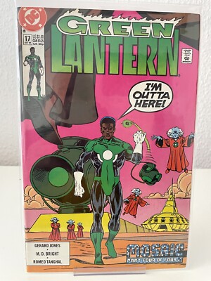 GREEN LANTERN #17 DC Comics US Comic Heft Top Zustand bagged and Boarded