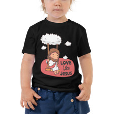 Love like JESUS Toddler Short Sleeve Tee