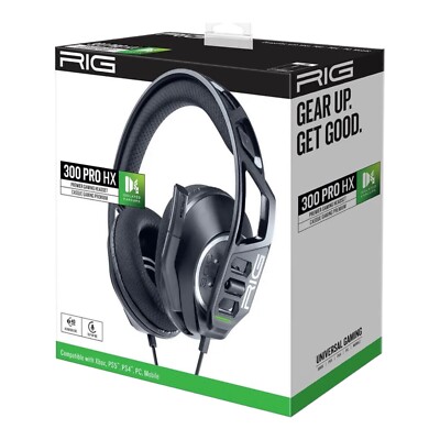 Rig 100hx Best Rig Headset For Xbox One Nacon RIG 300 Pro HX Black