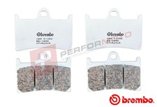 Brembo LA Full Front Set Road Brake Pads fits Yamaha FJR1300 (ABS) 2003-2005