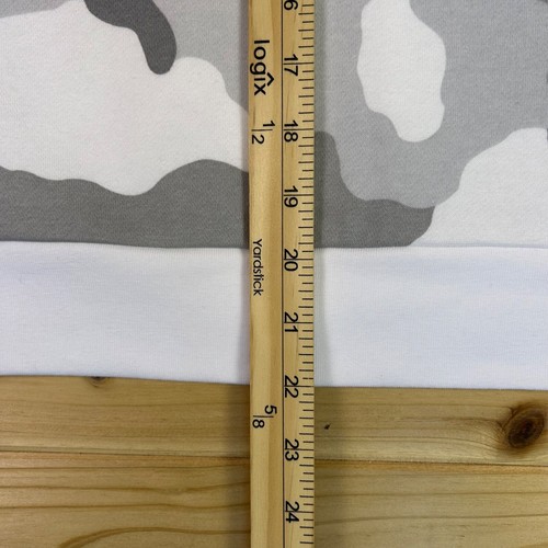 Adidas Hoodie Youth Medium Snow Camouflage Long Sleeve Hooded Sweatshirt - Picture 7 of 7