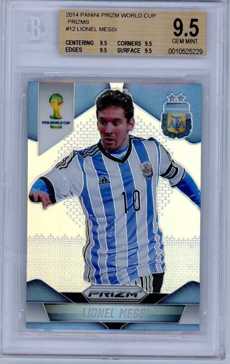 Lionel Messi 2014 Panini Prizm World Cup #12 Silver Prizm Lionel Messi 2014 Panini Prizm World Cup #12 Silver Prizm
