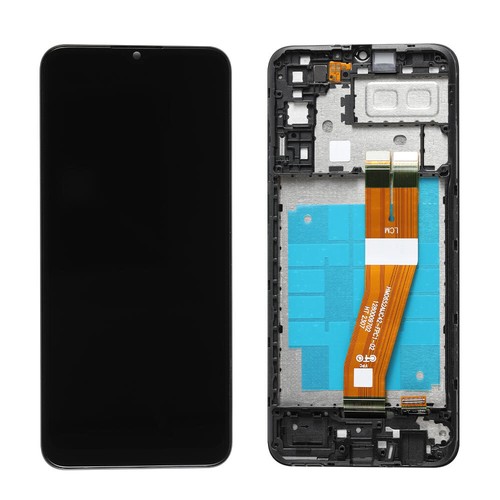 Sostituzione assemblaggio digitalizzatore touch schermo display LCD per Samsung Galaxy A04e - Foto 8 di 15