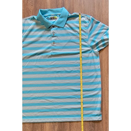 Golf Polo Links Edition Titanium Mens XL Blue Short Sleeve Shirt - Picture 7 of 8