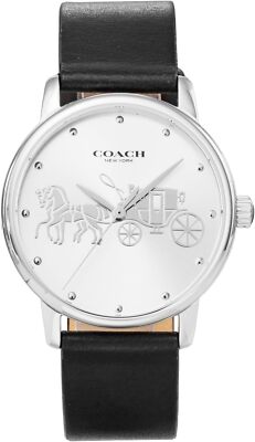 Coach Watch GRAND Silver Dial Quartz 36mm 14503494 Women's Coach Watch GRAND Silver Dial Quartz 36mm 14503494 Women's