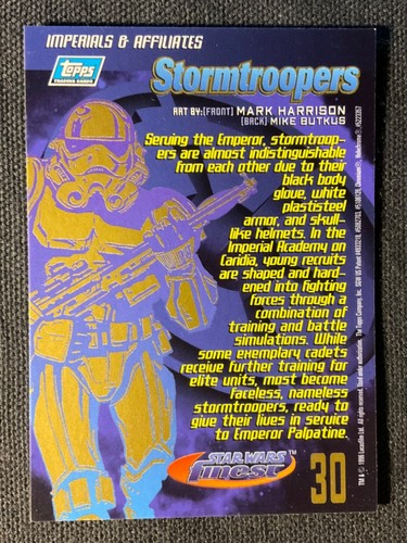Star Wars Finest 1996 Topps Chromium Trading Cards + Refractor & Chase - Singles - Picture 234 of 358
