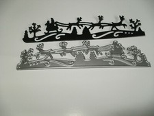 Santa and reindeer die cutter
