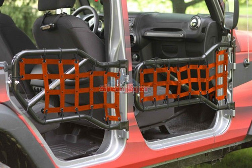 Kit de red Steinjager para puertas de tubo para Jeep Wrangler JK 2007-2018 4 puertas - Imagen 5 de 6