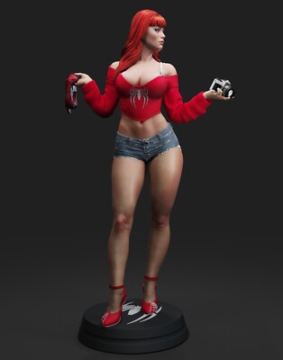 Mary Jane - Spiderman 1/10 scale 3D printed resin model kit