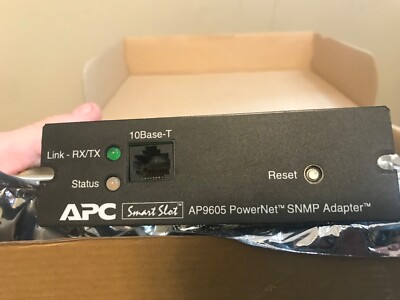 APC 9605 smart slot PowerNet SNMP adapter