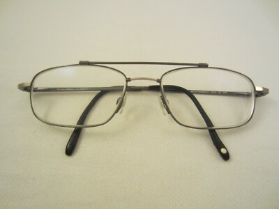 ESCHENBACH TITANflex 3732 31 GERMANY BRILLE BRILLENGESTELL FLEXIBEL GRAU GOLD  