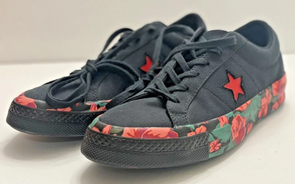 Converse one star platform hotsell red