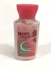 Bath & Body Works Body Lotion Velvet Sugar TRAVEL SIZE 3 Oz / 88ml NEW