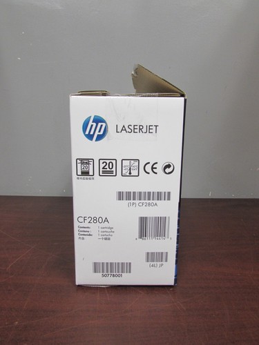 HP LASERJET 80 A CF280A DRUCKPATRONE SCHWARZ (34E) - Bild 2 von 4