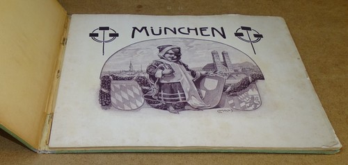Antique Book - Munchen und Umhebung im Bild; Munich & its surroundings in photos - Imagen 2 de 6