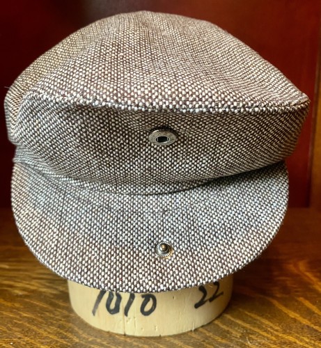 Jaxon Hats Marl Tweed Wool Blend Ivy Cap Brown Large NWT Driving Golf Casual - Picture 3 of 5