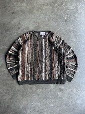 90s Florence Tricot Coogi Style 3D Knit Vintage Sweater