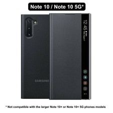 Genuine Official Samsung Galaxy S7 S8 S10e Note10 5G Clear View Covers Flip Case