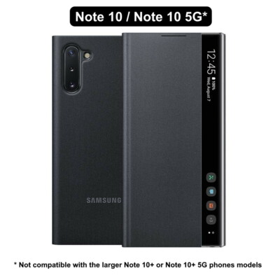 Original offizielle Samsung Galaxy S7 S8 S10e Note10 5G Clear View Cover Flip Case