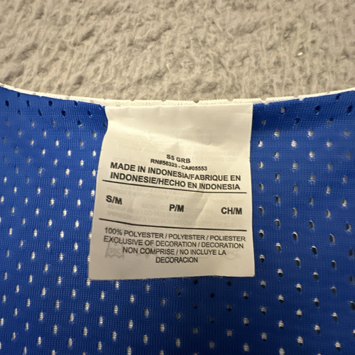 Nike Lacrosse Tank Top Trikot Herren Small blau weiß Center Swoosh leicht - Bild 5 von 6
