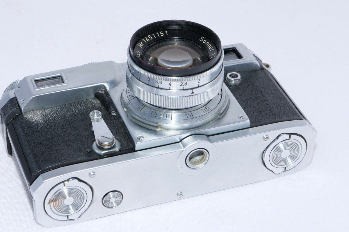 Contax Ⅲ & CarlZaiss Sonnar 50mm F2 NO NAME Contax 35mm rangefinder camera. Carl Zeiss Sonnar