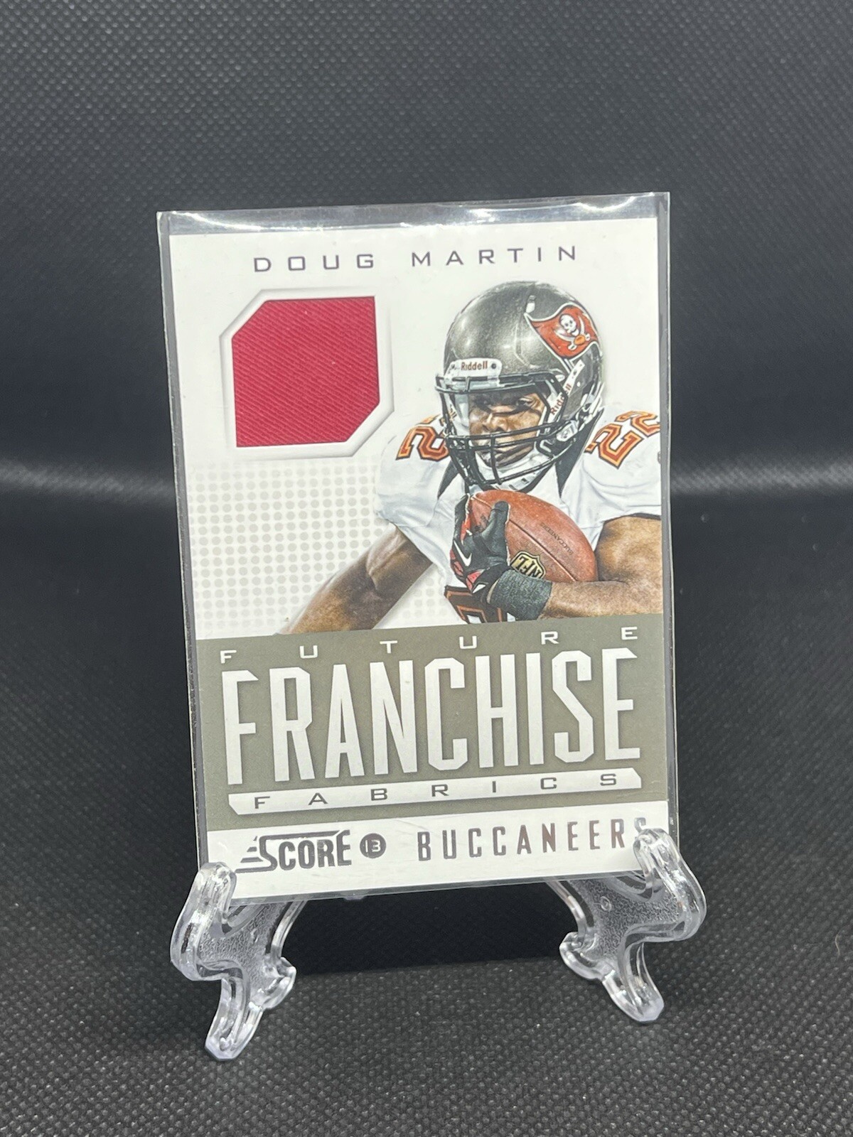 2013 Score Doug Martin #FR-DA Tampa Bay Buccaneers Future Franchise Fabric