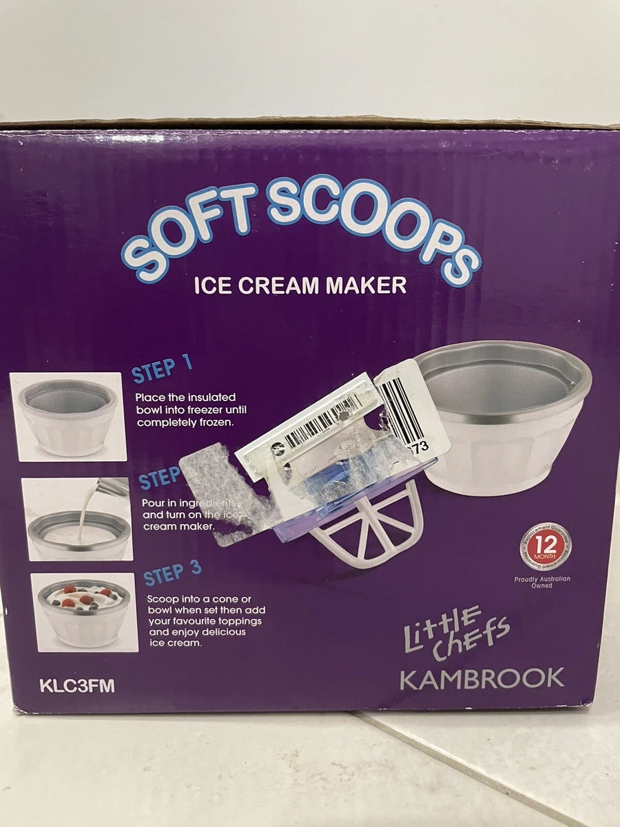 Kambrook ice outlet cream maker